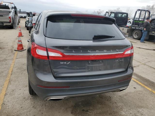 2LMPJ8LP2HBL44975 - 2017 LINCOLN MKX RESERVE GRAY photo 6