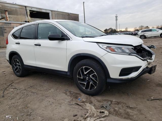 5J6RM4H47GL049239 - 2016 HONDA CR-V SE WHITE photo 4