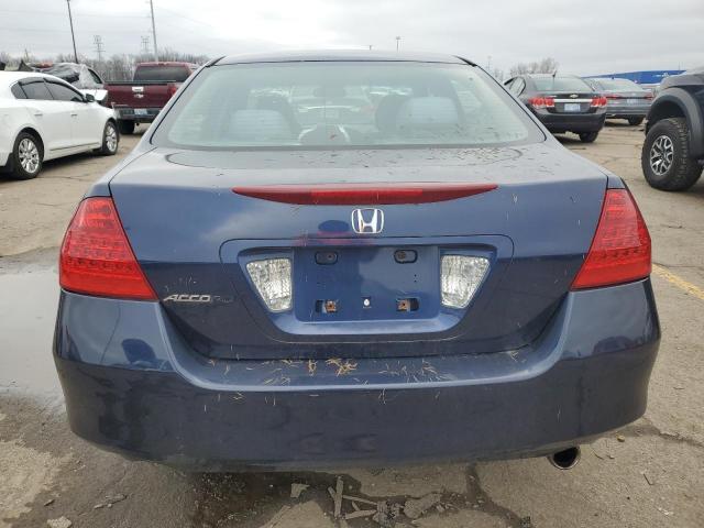 1HGCM56377A212772 - 2007 HONDA ACCORD SE BLUE photo 6