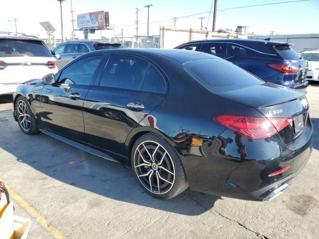 W1KAF4GB8NR030924 - 2022 MERCEDES-BENZ C 300 შავი ფოტო 2