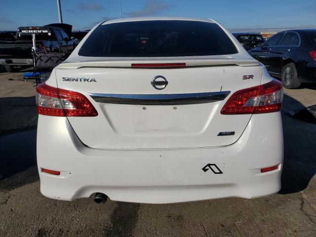 3N1AB7AP7EY250984 - 2014 NISSAN SENTRA S WHITE photo 6