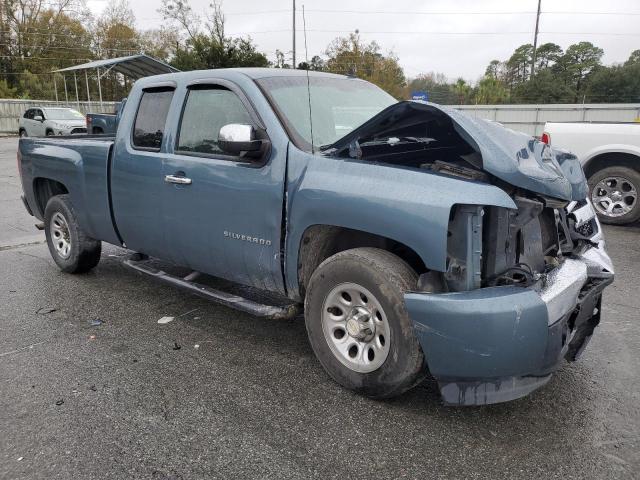 1GCRCREA2BZ439669 - 2011 CHEVROLET SILVERADO C1500  LS BLUE photo 4