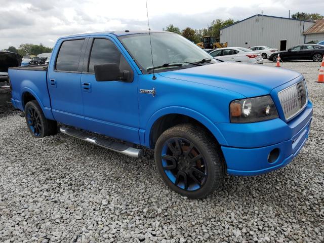 5LTPW18556FJ25145 - 2006 LINCOLN MARK LT BLUE photo 4