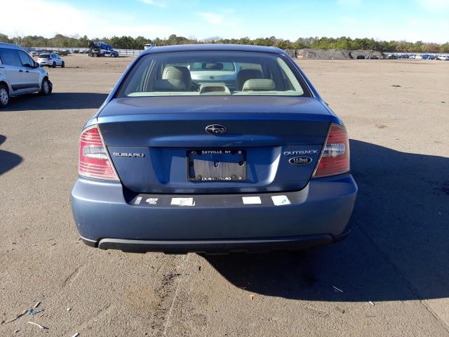 4S4BL86C174202618 - 2007 SUBARU LEGACY OUTBACK 3.0R LL BEAN BLUE photo 6