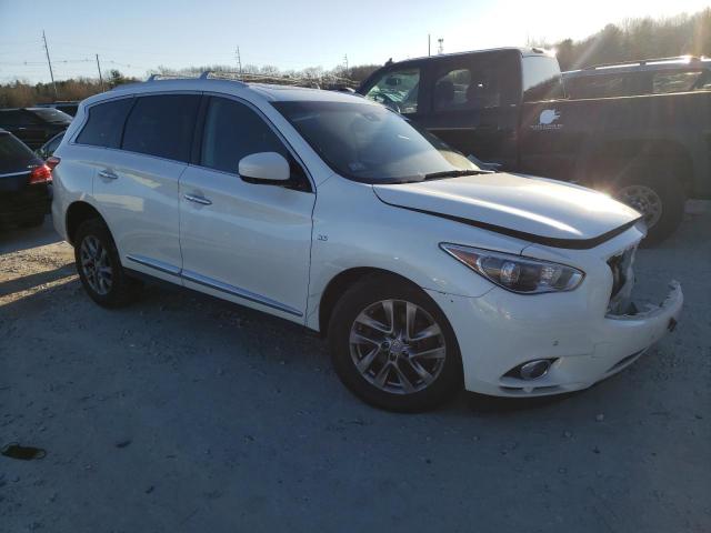 5N1AL0MM6FC543719 - 2015 INFINITI QX60 WHITE photo 4