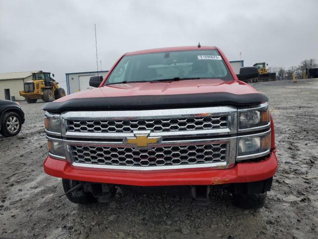 3GCPCREH7EG506095 - 2014 CHEVROLET SILVERADO C1500 LT RED photo 5