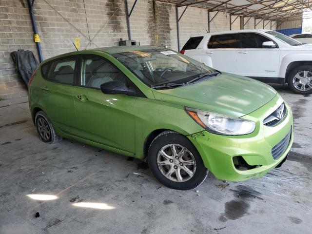 KMHCT5AE7CU033937 - 2012 HYUNDAI ACCENT GLS GREEN photo 4