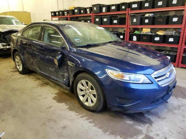 1FAHP2DW5CG105126 - 2012 FORD TAURUS SE BLUE photo 4