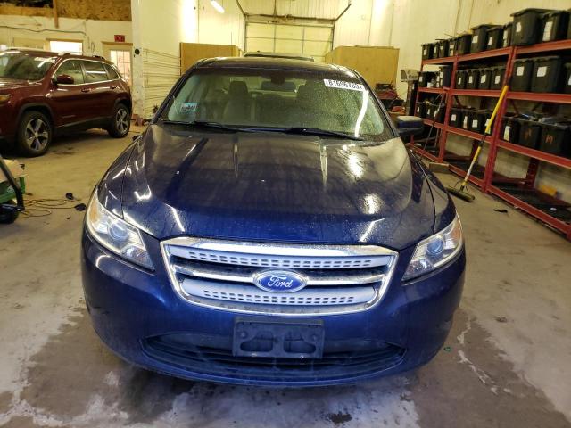 1FAHP2DW5CG105126 - 2012 FORD TAURUS SE BLUE photo 5