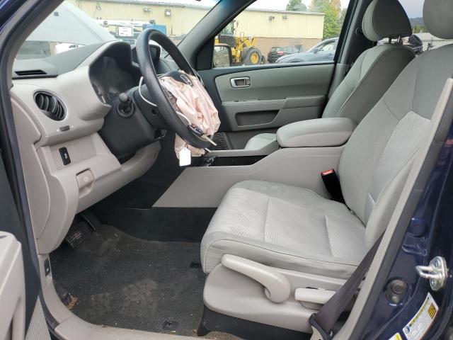 5FNYF4H27DB071685 - 2013 HONDA PILOT LX Mavi foto 7