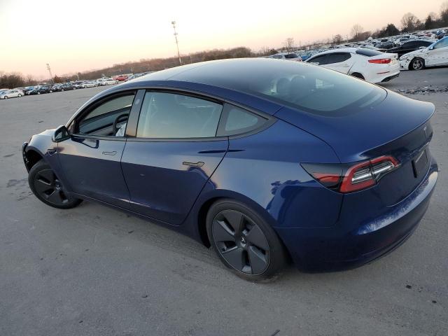 5YJ3E1EB5PF626590 - 2023 TESLA MODEL 3 BLUE photo 2