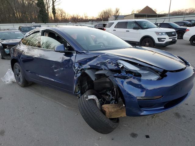 5YJ3E1EB5PF626590 - 2023 TESLA MODEL 3 BLUE photo 4