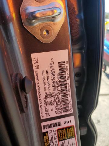 3TYAX5GN2MT031532 - 2021 TOYOTA TACOMA DOUBLE CAB Сірий фото 13