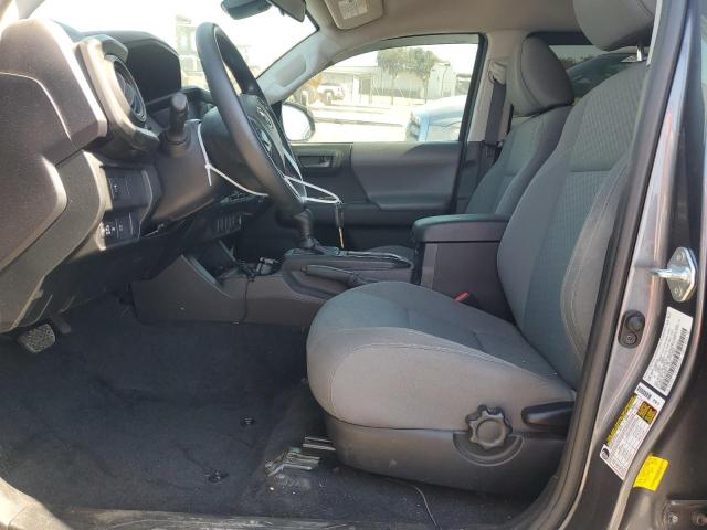 3TYAX5GN2MT031532 - 2021 TOYOTA TACOMA DOUBLE CAB Сірий фото 7