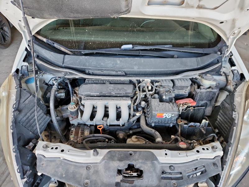 JHMGE87449S017360 - 2009 HONDA FIT SPORT Սպիտակ լուսանկար 11