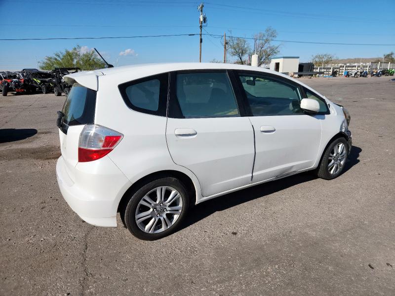 JHMGE87449S017360 - 2009 HONDA FIT SPORT Սպիտակ լուսանկար 3