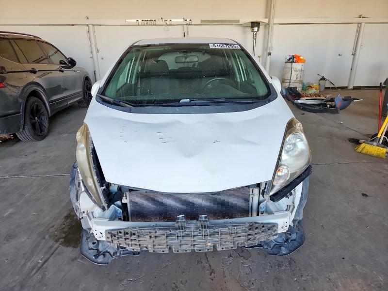 JHMGE87449S017360 - 2009 HONDA FIT SPORT Սպիտակ լուսանկար 5