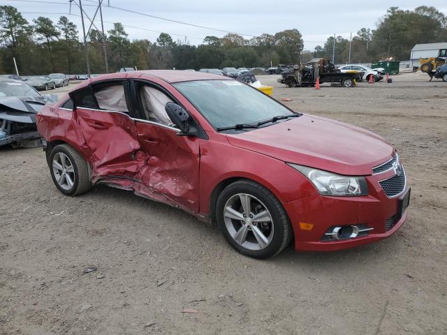 1G1PE5SB0E7279050 - 2014 CHEVROLET CRUZE LT RED photo 4