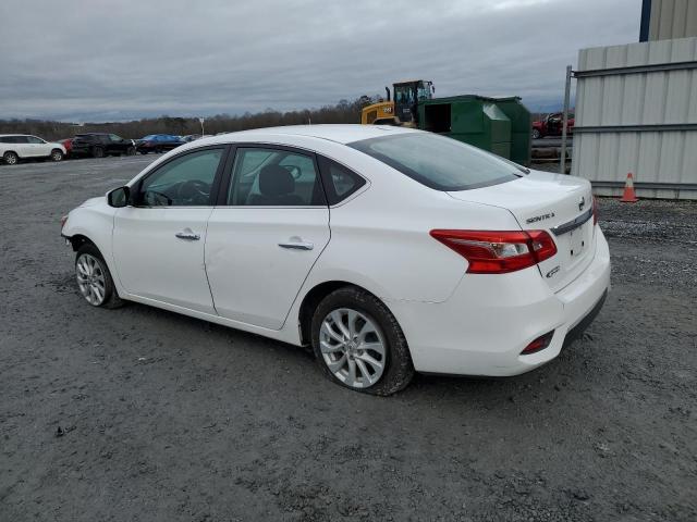 3N1AB7AP4KY311235 - 2019 NISSAN SENTRA S WHITE photo 2