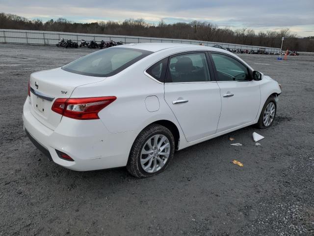 3N1AB7AP4KY311235 - 2019 NISSAN SENTRA S WHITE photo 3