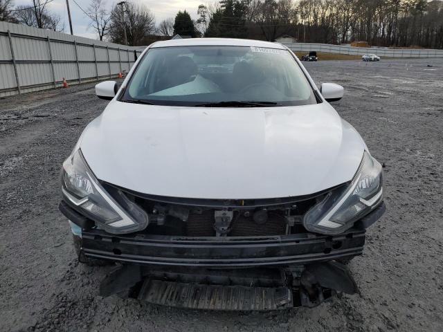 3N1AB7AP4KY311235 - 2019 NISSAN SENTRA S WHITE photo 5