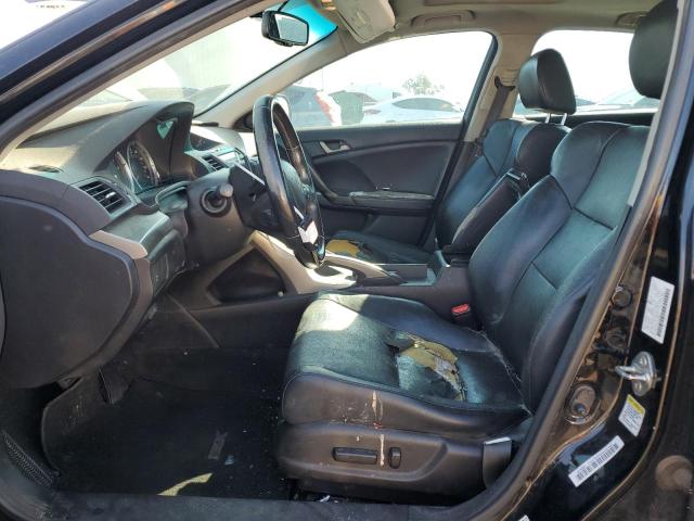 JH4CU2F60AC000412 - 2010 ACURA TSX BLACK photo 7
