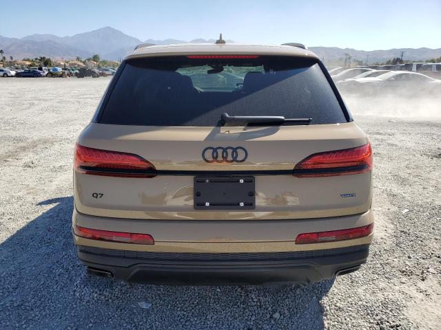 WA1LVBF77SD023800 - 2025 AUDI Q7 PREMIUM PLUS TAN photo 6