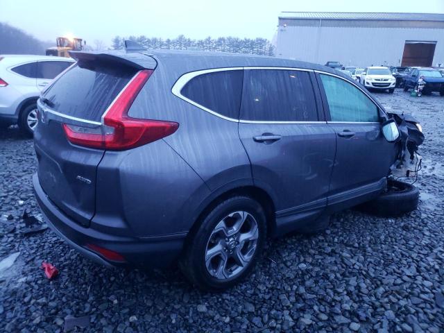 2HKRW2H59HH644550 - 2017 HONDA CR-V EX GRAY photo 3