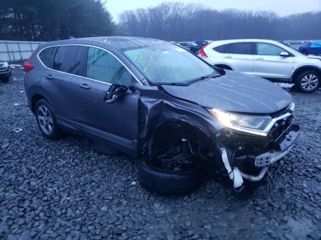 2HKRW2H59HH644550 - 2017 HONDA CR-V EX GRAY photo 4