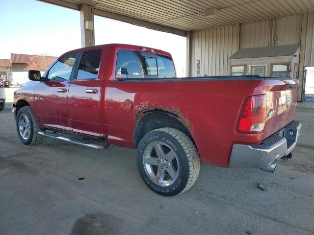 1D7RV1GT8AS211330 - 2010 DODGE RAM 1500 MAROON photo 2