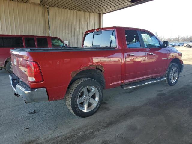 1D7RV1GT8AS211330 - 2010 DODGE RAM 1500 MAROON photo 3