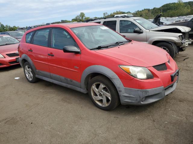5Y2SM64884Z450786 - 2004 PONTIAC VIBE RED photo 4
