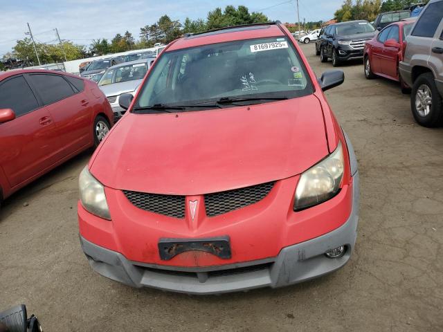 5Y2SM64884Z450786 - 2004 PONTIAC VIBE RED photo 5