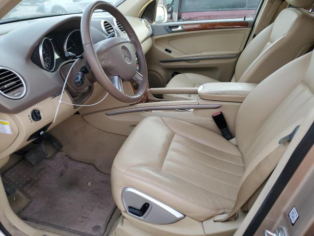 4JGBB22E87A217609 - 2007 MERCEDES-BENZ ML 320 CDI BEIGE photo 7