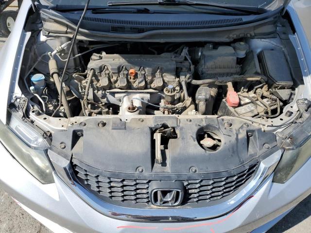 19XFB2F57FE276940 - 2015 HONDA CIVIC LX SILVER photo 11
