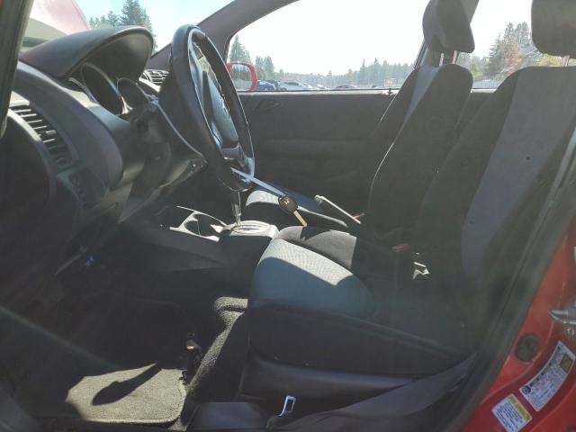 JHMGD38618S045587 - 2008 HONDA FIT SPORT RED photo 7