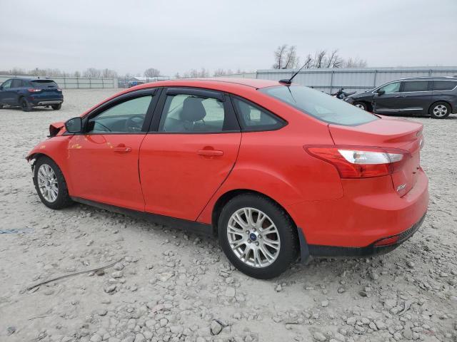 1FAHP3F23CL178499 - 2012 FORD FOCUS SE RED photo 2