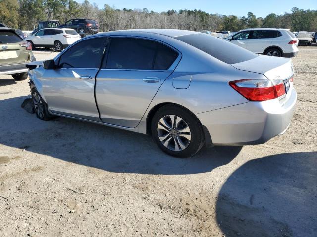 1HGCR2F39DA117464 - 2013 HONDA ACCORD LX GRAY photo 2