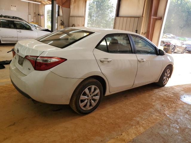 2T1BURHE3EC042158 - 2014 TOYOTA COROLLA L WHITE photo 3