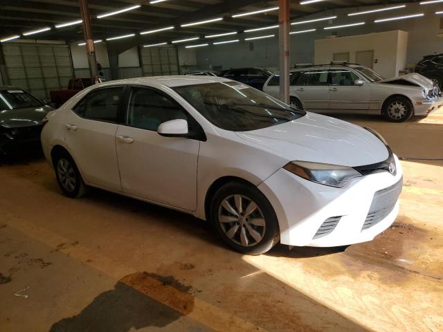 2T1BURHE3EC042158 - 2014 TOYOTA COROLLA L WHITE photo 4