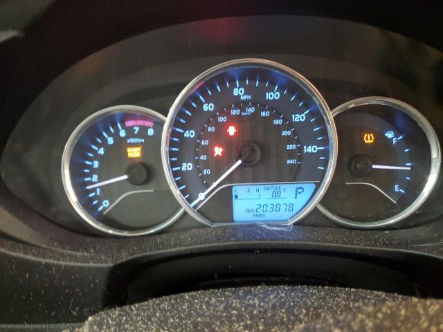 2T1BURHE3EC042158 - 2014 TOYOTA COROLLA L WHITE photo 9