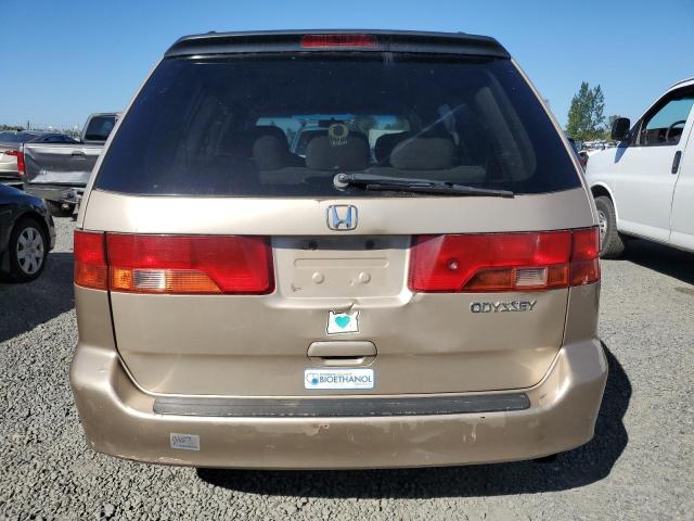 2HKRL1863YH571364 - 2000 HONDA ODYSSEY EX BEIGE photo 6