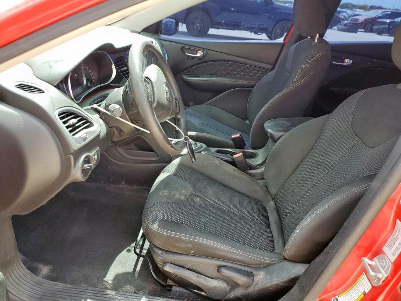 1C3CDFBA5GD660326 - 2016 DODGE DART SXT Կարմիր լուսանկար 7