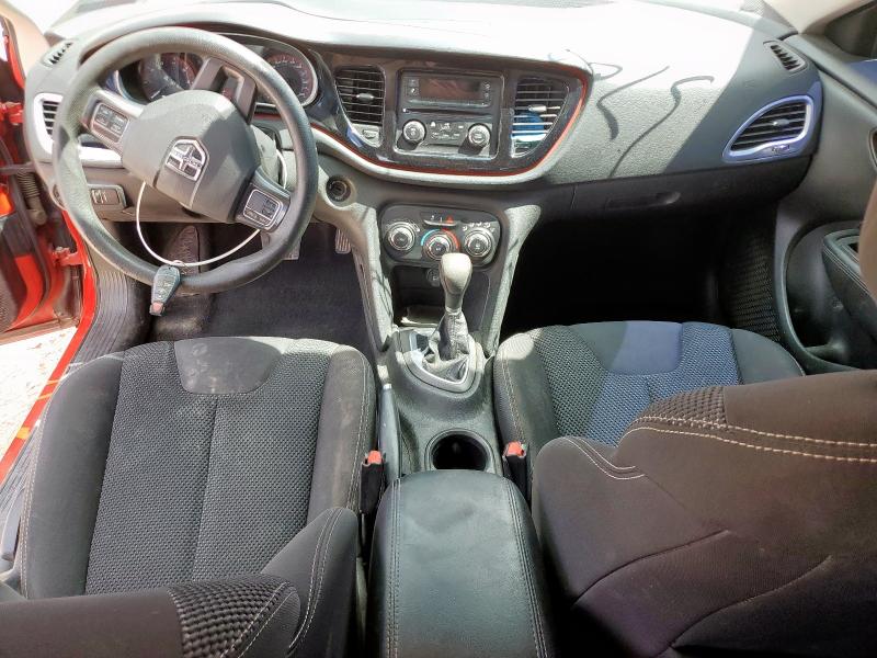 1C3CDFBA5GD660326 - 2016 DODGE DART SXT Կարմիր լուսանկար 8