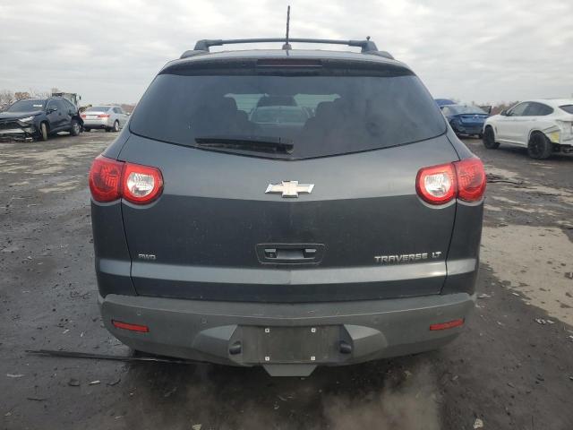 1GNKVGED0BJ322091 - 2011 CHEVROLET TRAVERSE LT GRAY photo 6