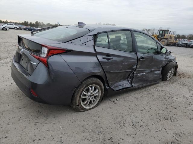 JTDL9MFU6N3038827 - 2022 TOYOTA PRIUS LE GRAY photo 3