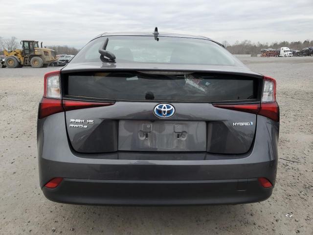 JTDL9MFU6N3038827 - 2022 TOYOTA PRIUS LE GRAY photo 6