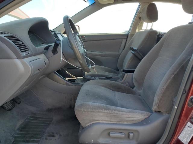 JTDBE32K930229629 - 2003 TOYOTA CAMRY LE Bordo foto 7