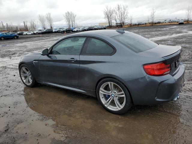 WBS1J5C57JVE51853 - 2018 BMW M2 GRAY photo 2