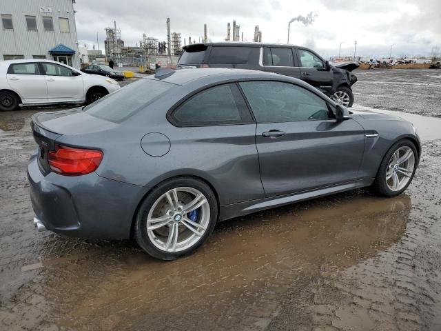 WBS1J5C57JVE51853 - 2018 BMW M2 GRAY photo 3